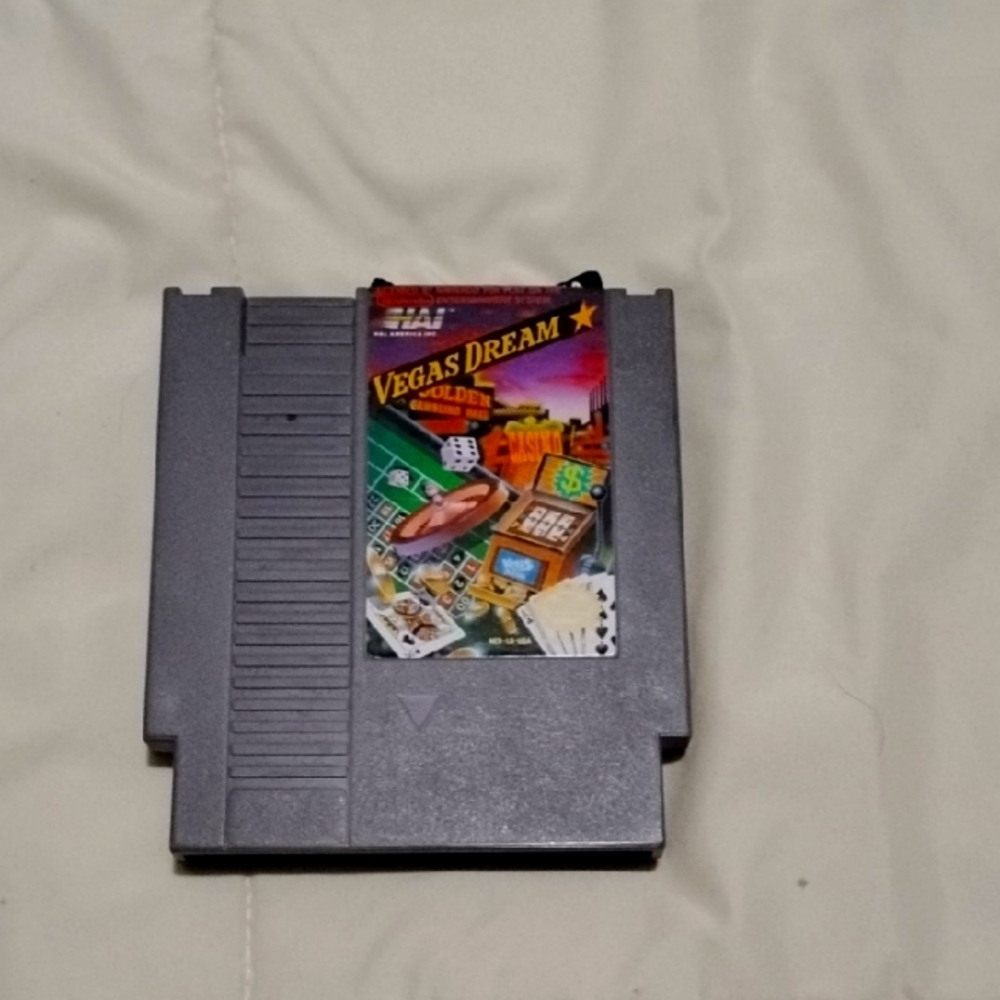 Nintendo Gray NES Game Cartridge